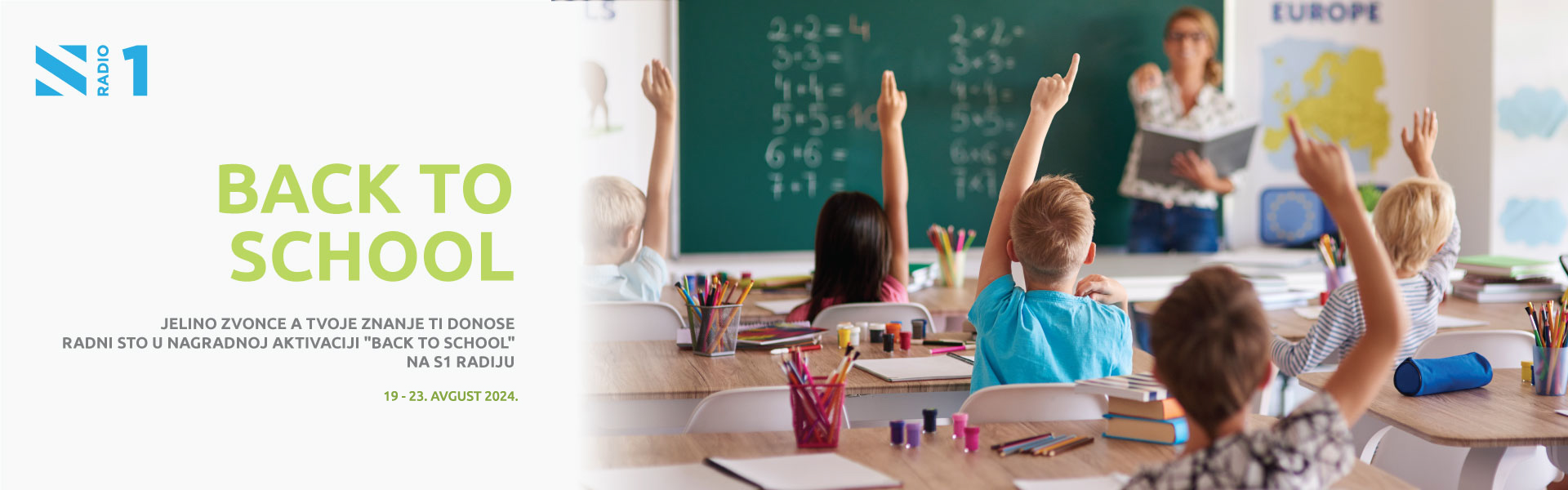 Jelino zvonce a tvoje znanje ti donose radni sto u nagradnoj aktivaciji 