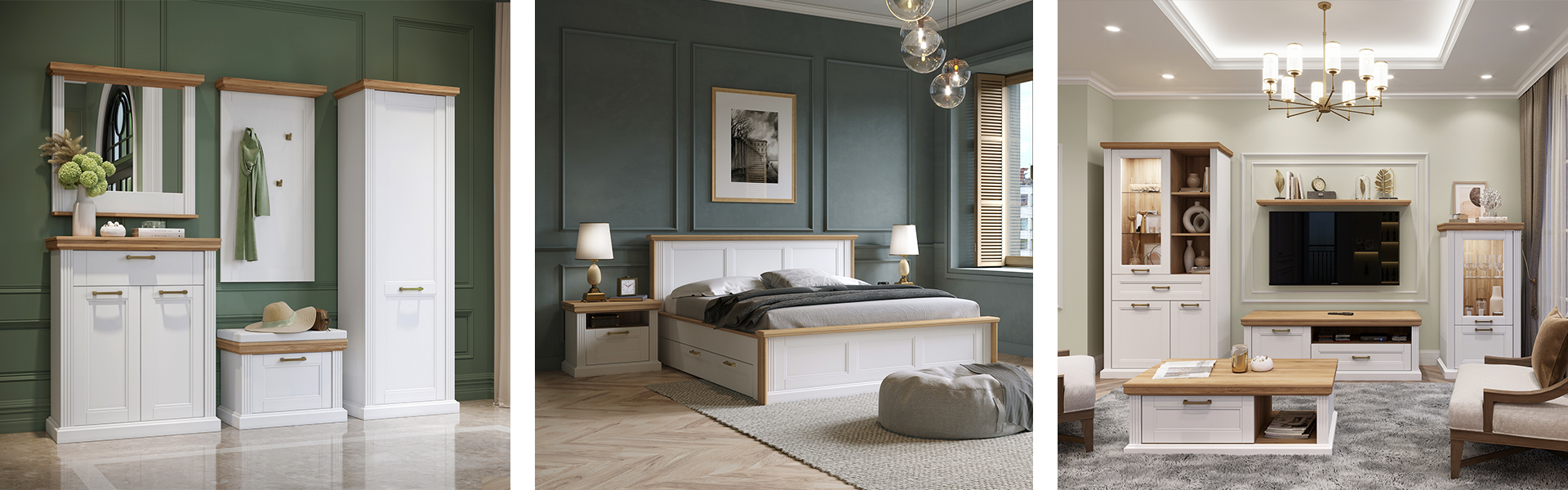 KOLEKCIJA TARA SA KOLORITOM BELE BOJE