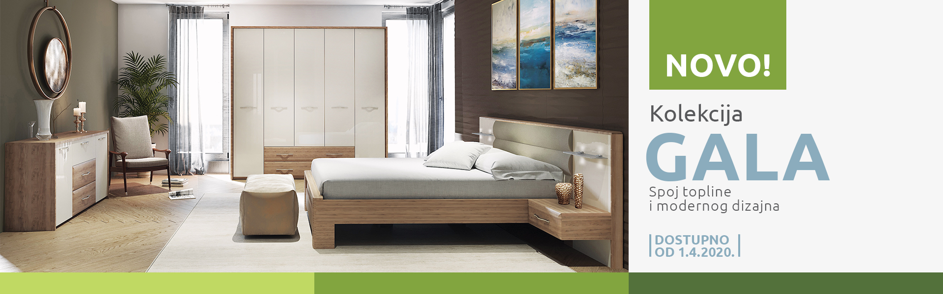 NOVA KOLEKCIJA SPAVAĆIH SOBA - GALA