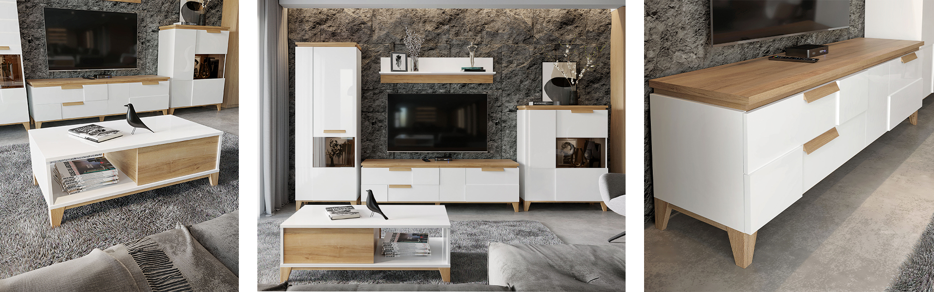 DNEVNA SOBA BRIO - SKLAD DINAMIKE I ELEGANCIJE