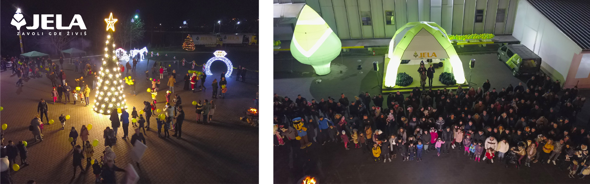 NOVOGODIŠNJA JELINA ČAROLIJA