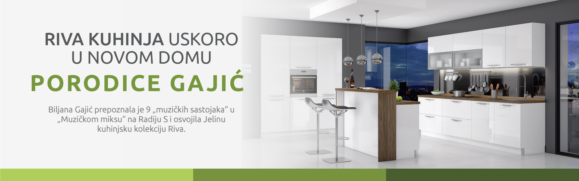 RIVA KUHINJA USKORO U NOVOM DOMU PORODICE GAJIĆ