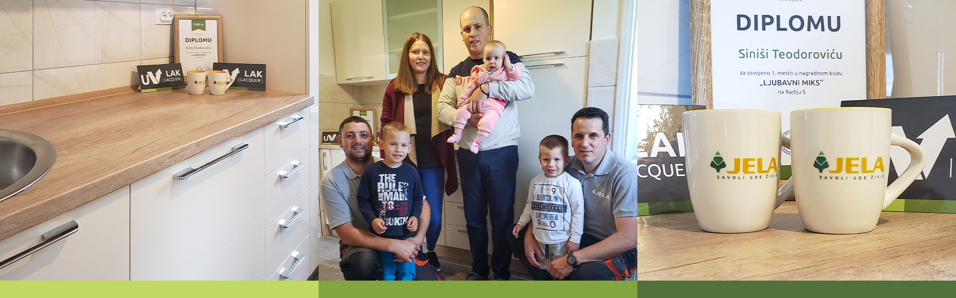 JELINA KUHINJA PRVI NAMEŠTAJ ZA SREĆAN ŽIVOT TEODOROVIĆA U NOVOJ KUĆI